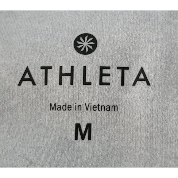 Athleta Womens Medium Nomad Salutation Mesh Capri Leggings Pre-Owned - Picture 6 of 8